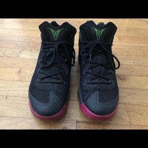 Nike Jordan Melo M12 Black/Green Pink/Orange/Blue
